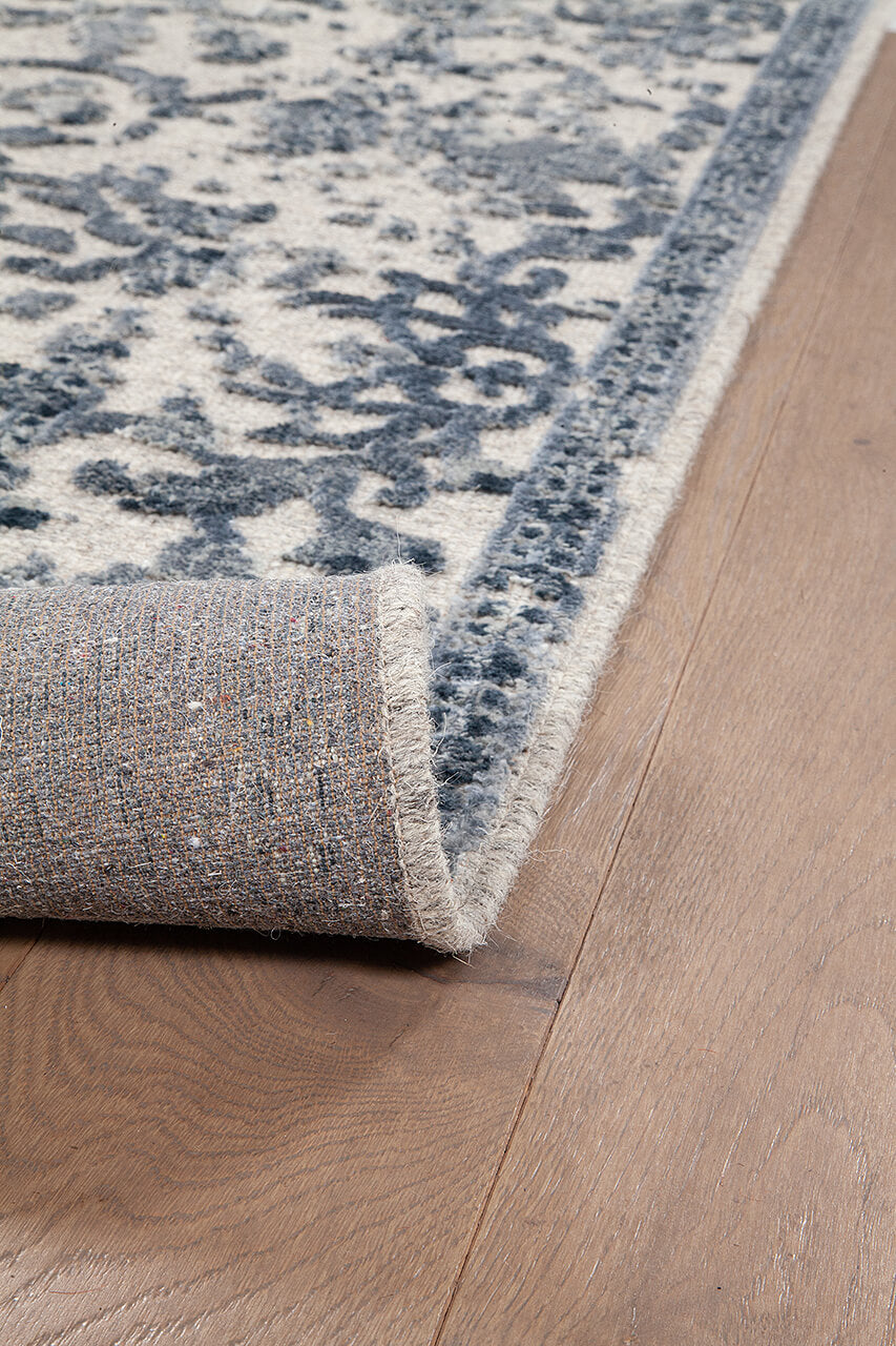 Tappeto Moderno MAYFAIR Vintage Blu – Design Contemporaneo