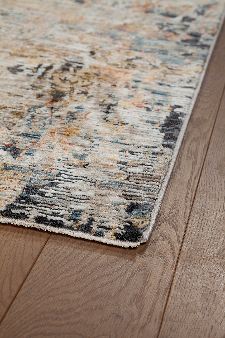 Tappeto Premium Matera in Stile Astratto Multicolore - Design Moderno Contemporaneo