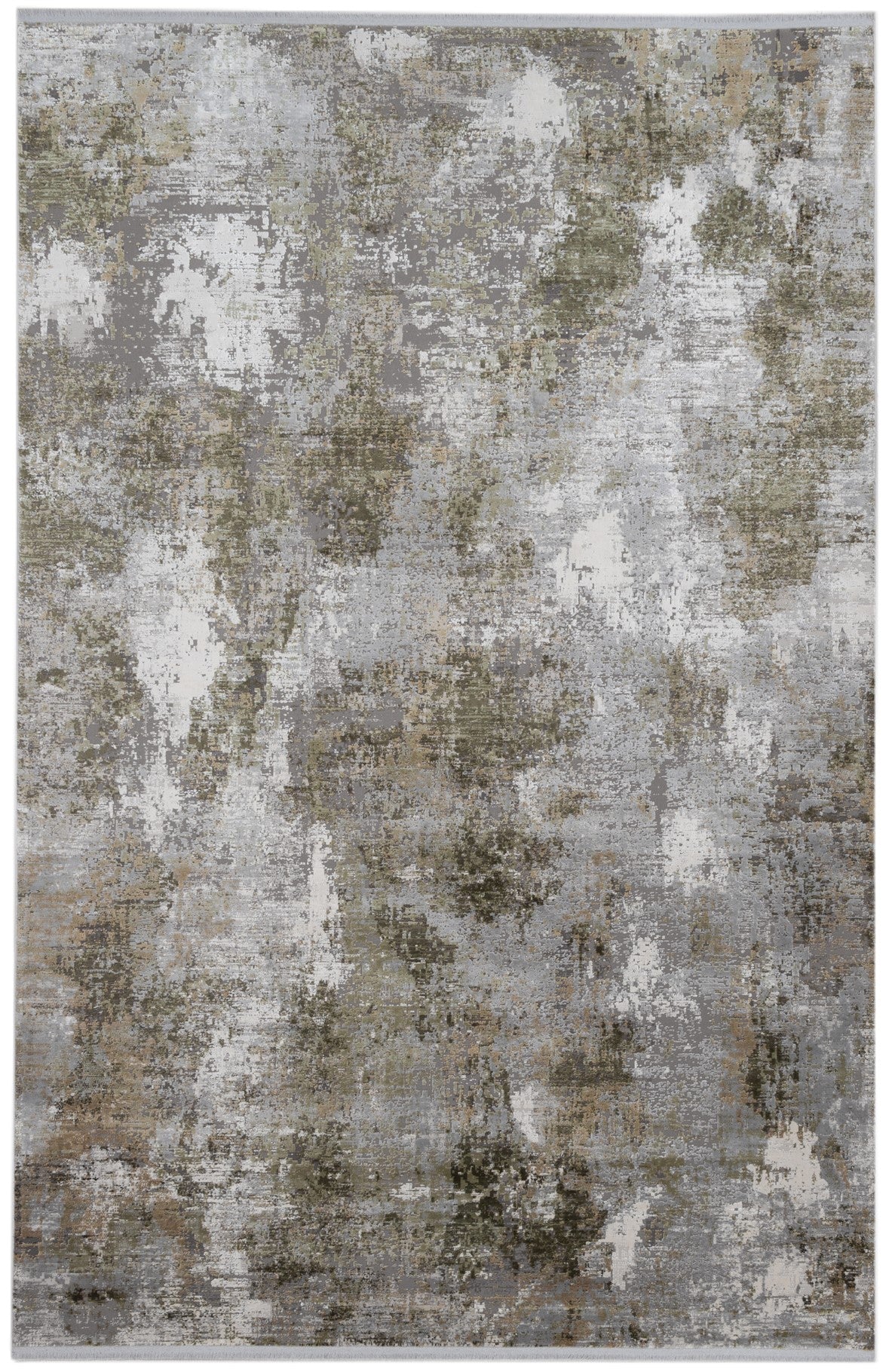 KENNEDY L BEIGE-DARK GREEN