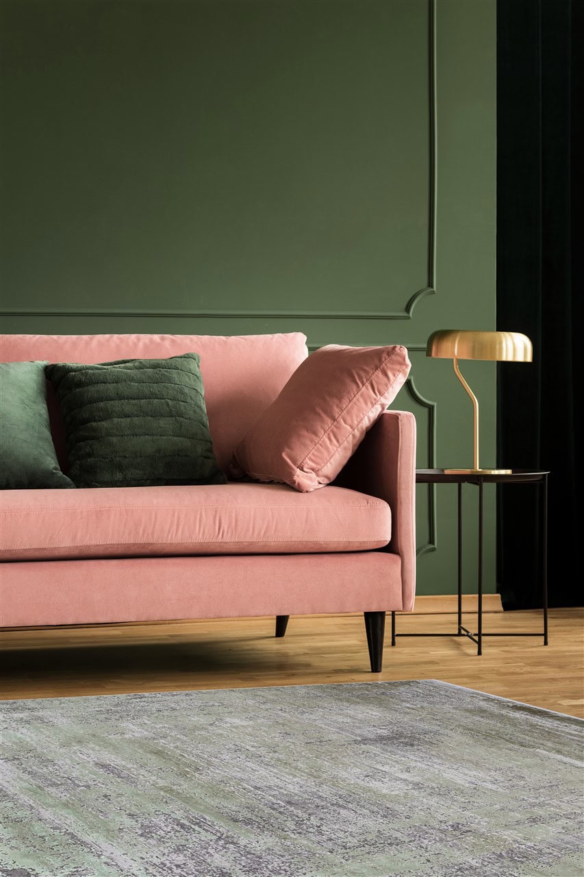 Tappeto Moderno Premium - KENNEDY N GREY GREEN - Grigio Verde - Design Contemporaneo