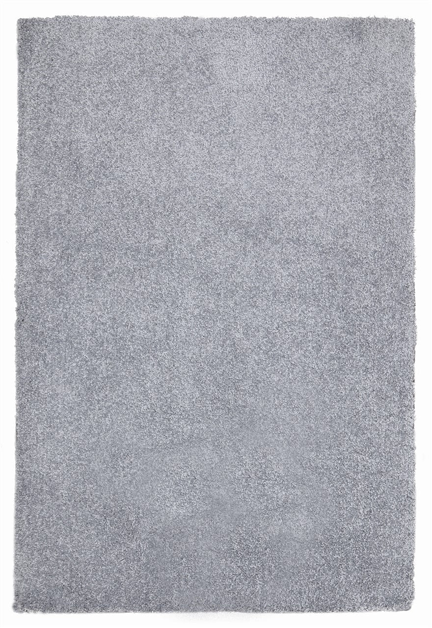 Tappeto Shaggy DEBBY Grigio - Morbido e Resistente - Ideale per Soggiorno e Camera da Letto