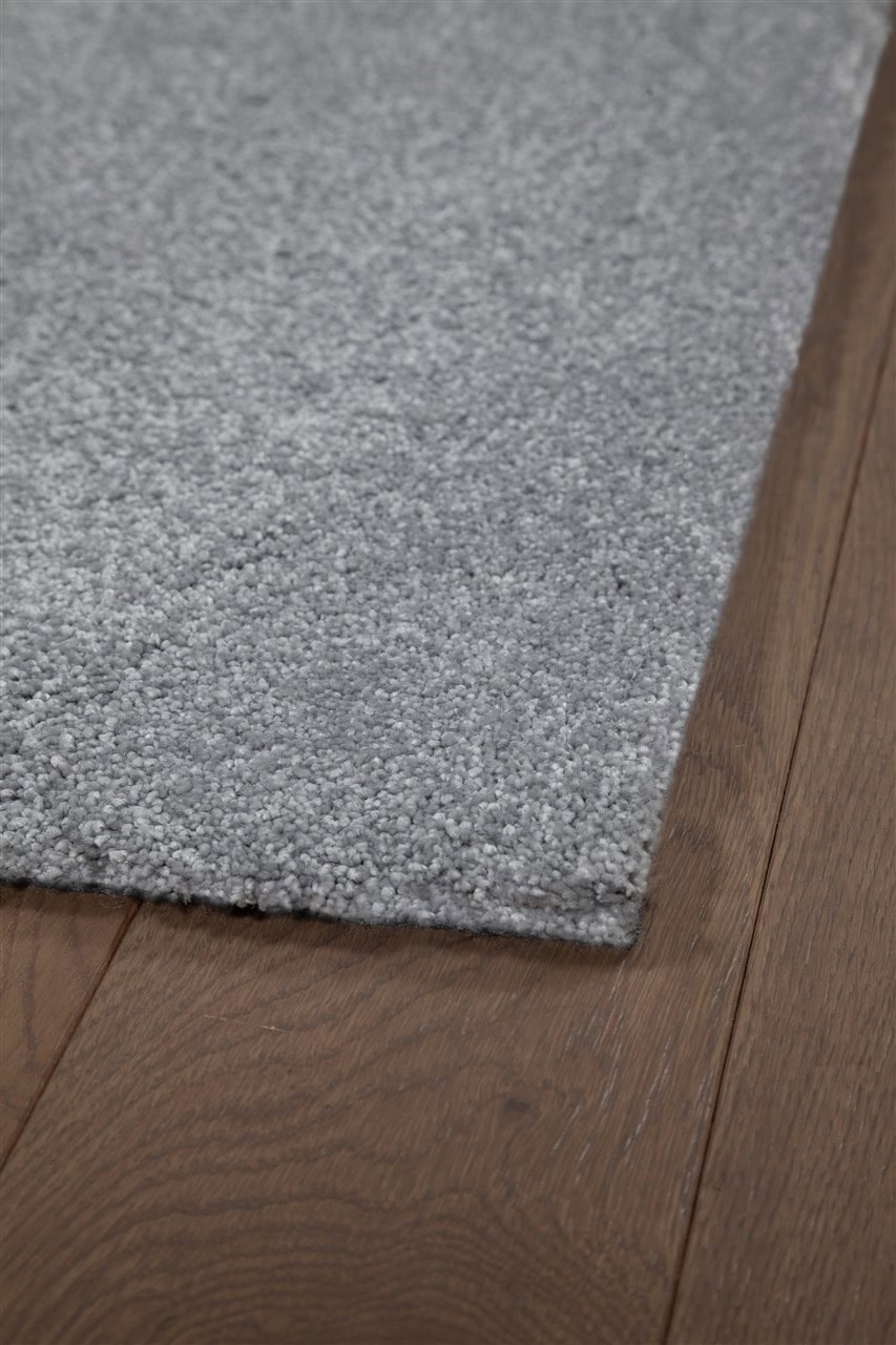 Tappeto Shaggy DEBBY Grigio - Morbido e Resistente - Ideale per Soggiorno e Camera da Letto