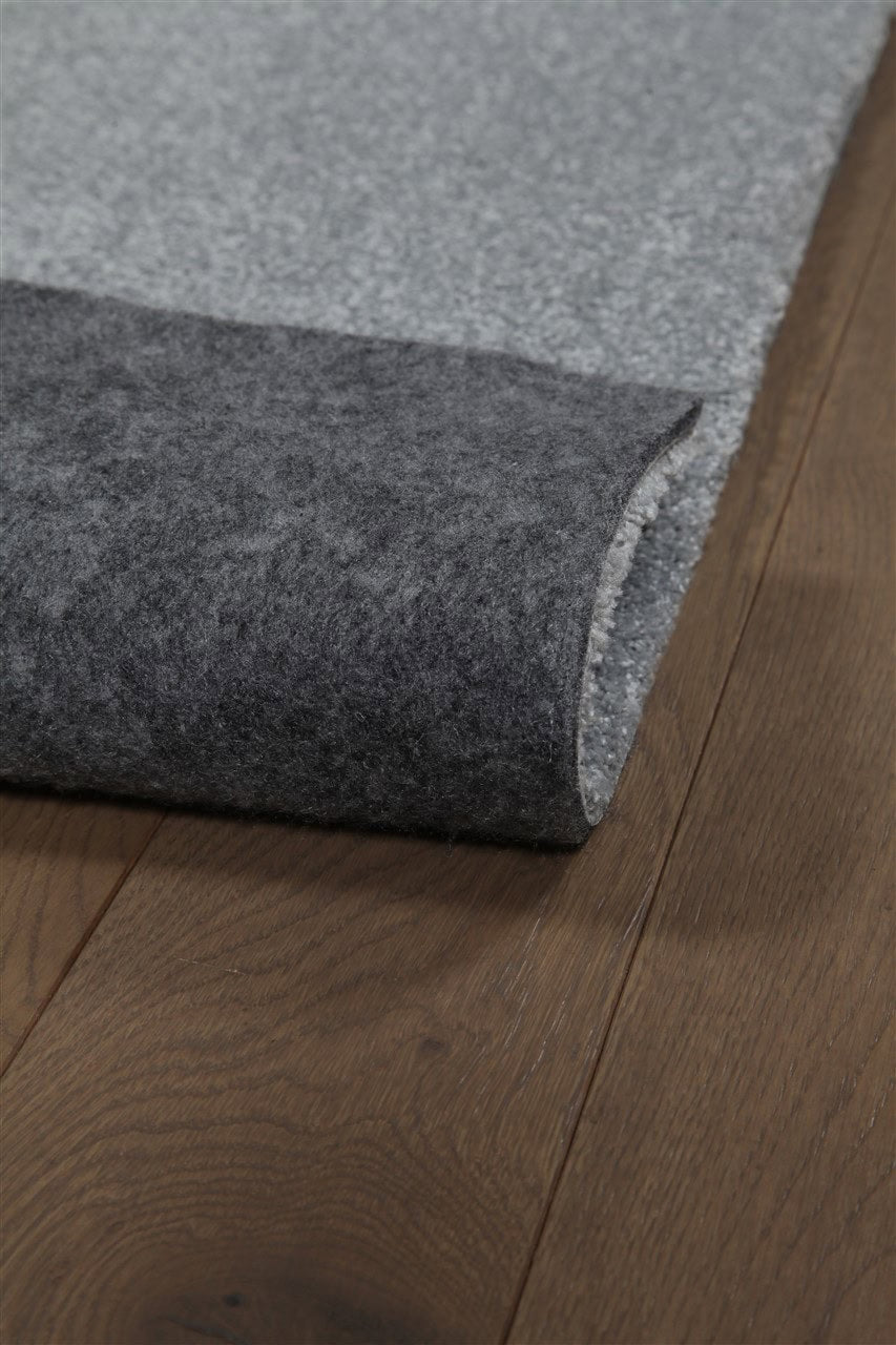 Tappeto Shaggy DEBBY Grigio - Morbido e Resistente - Ideale per Soggiorno e Camera da Letto