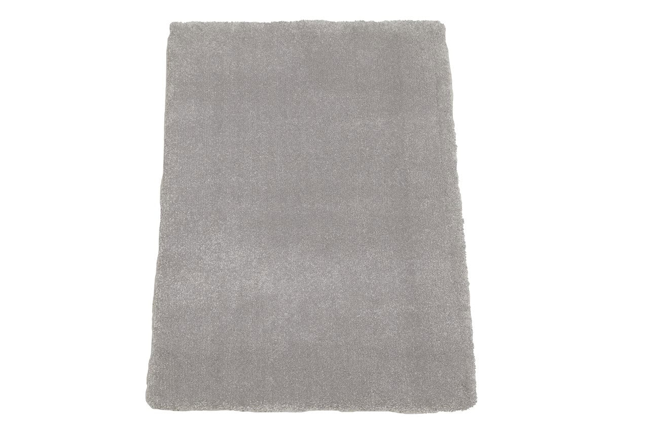 Tappeto Shaggy DEBBY Comfort Grigio - Morbido e Resistente - Ideale per Soggiorno e Camera da Letto