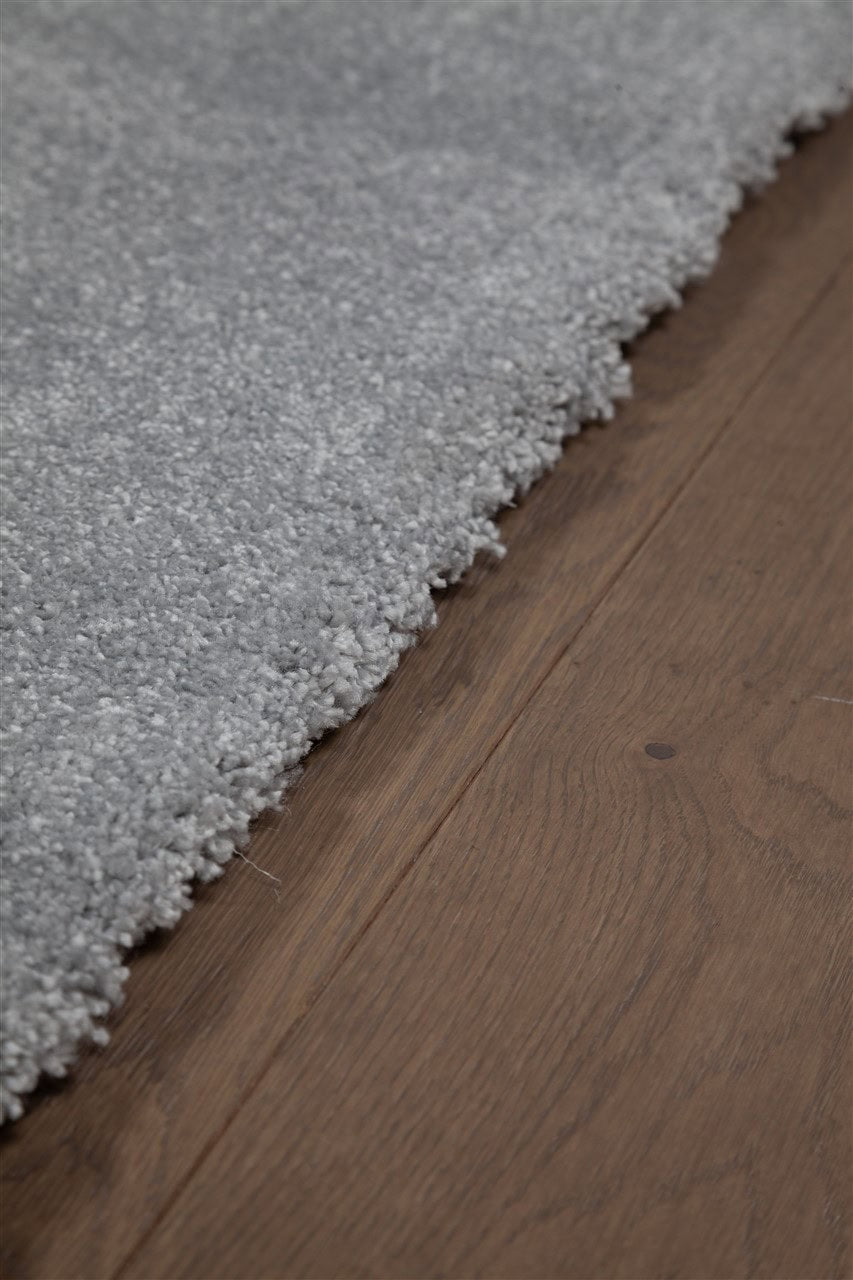 Tappeto Shaggy DEBBY Comfort Grigio - Morbido e Resistente - Ideale per Soggiorno e Camera da Letto
