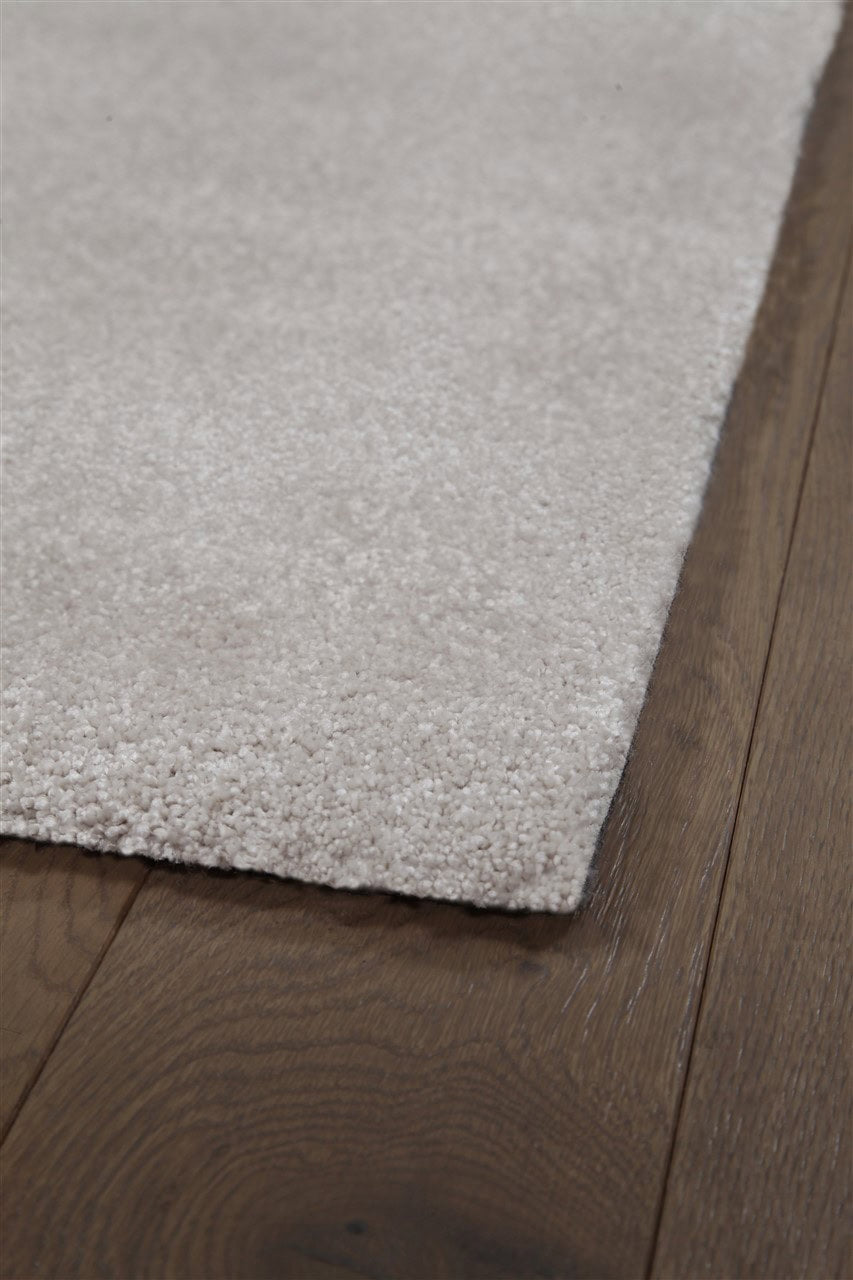 Tappeto Shaggy DEBBY Beige - Morbido e Resistente - Ideale per Soggiorno e Camera da Letto