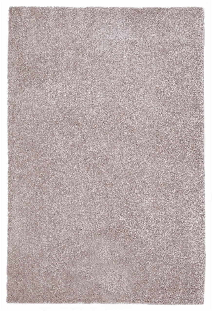 Tappeto Shaggy DEBBY Cipria - Morbido e Resistente - Ideale per Soggiorno e Camera da Letto