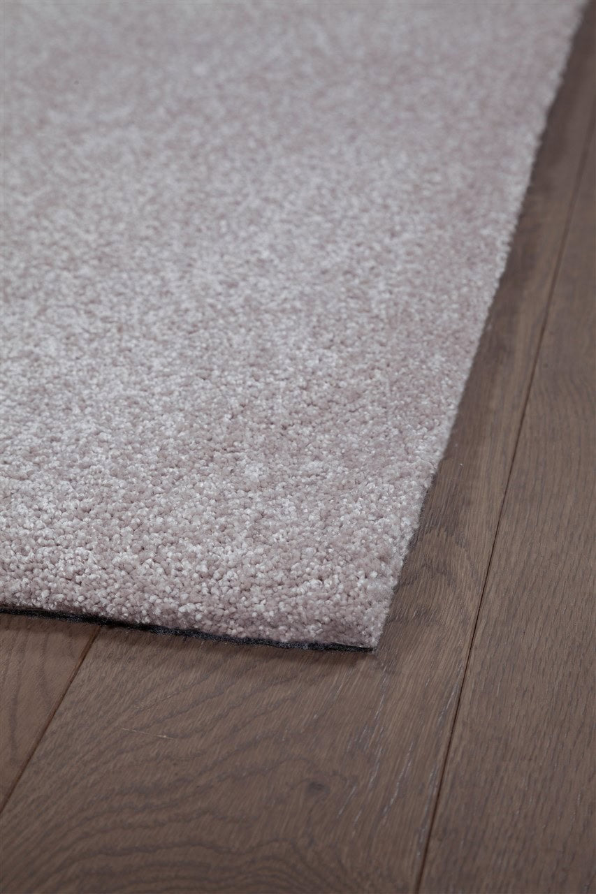 Tappeto Shaggy DEBBY Cipria - Morbido e Resistente - Ideale per Soggiorno e Camera da Letto