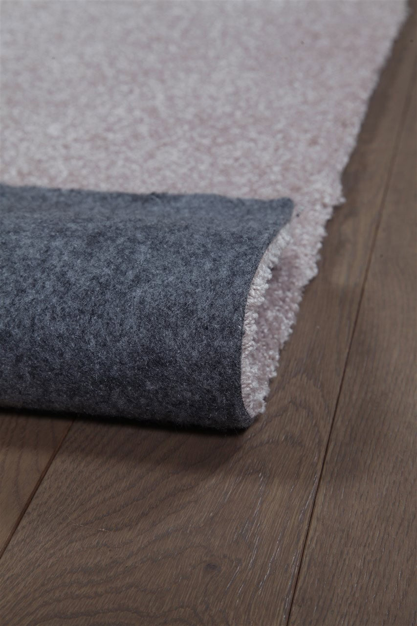 Tappeto Shaggy DEBBY Cipria - Morbido e Resistente - Ideale per Soggiorno e Camera da Letto