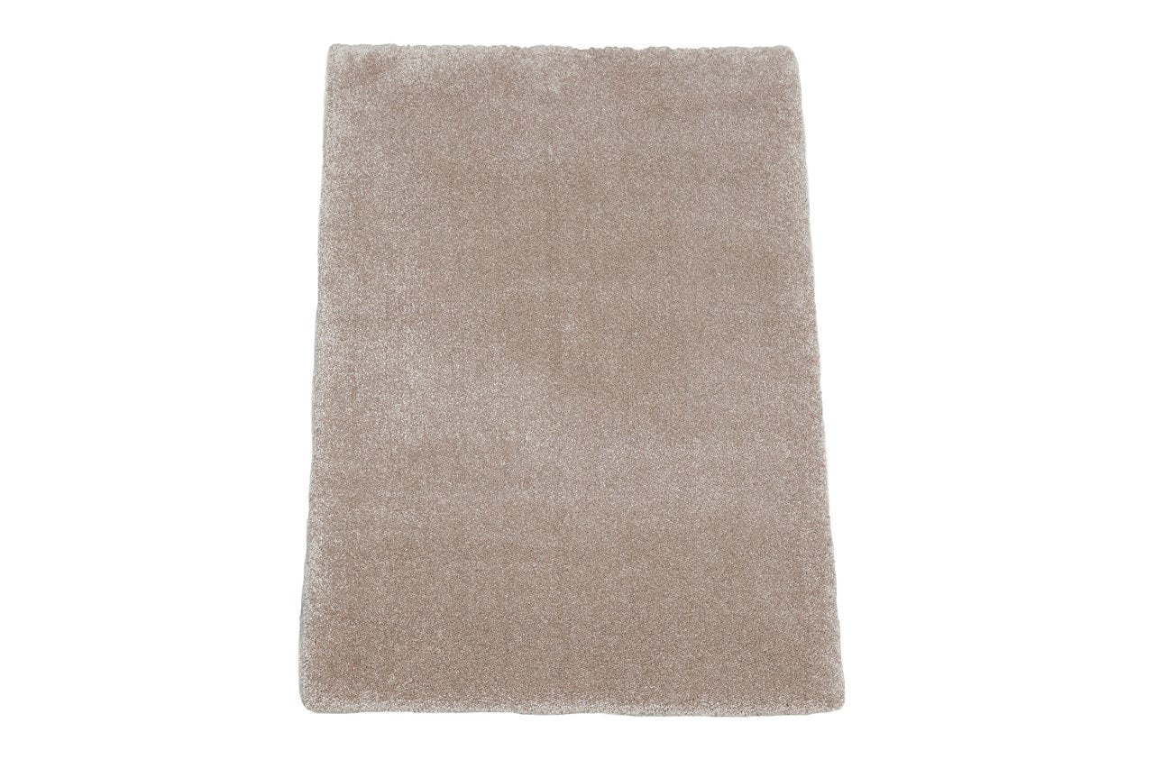 Tappeto Shaggy DEBBY Comfort Beige - Morbido e Resistente - Ideale per Soggiorno e Camera da Letto