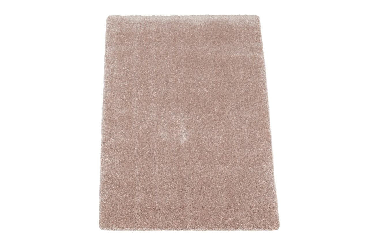 Tappeto Shaggy DEBBY Comfort Cipria - Morbido e Resistente - Ideale per Soggiorno e Camera da Letto