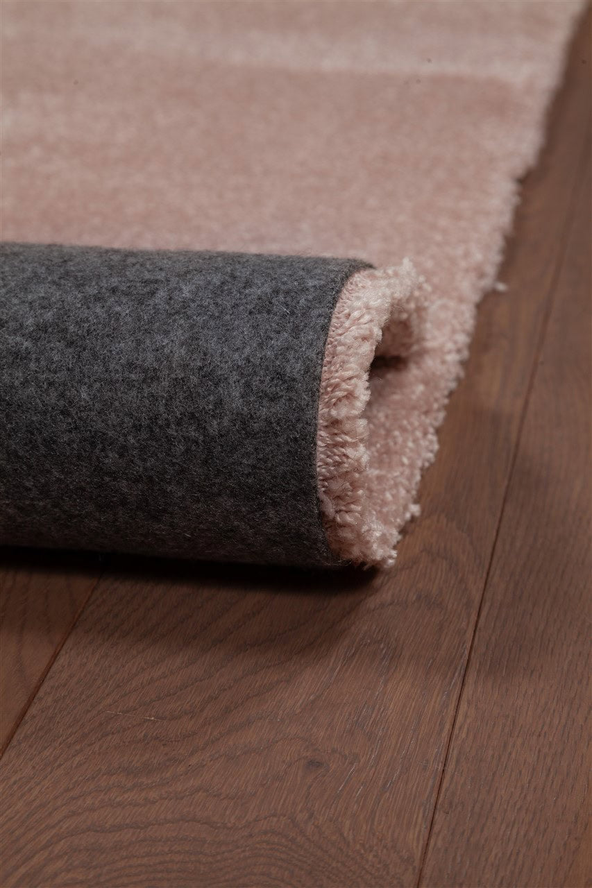 Tappeto Shaggy DEBBY Comfort Cipria - Morbido e Resistente - Ideale per Soggiorno e Camera da Letto