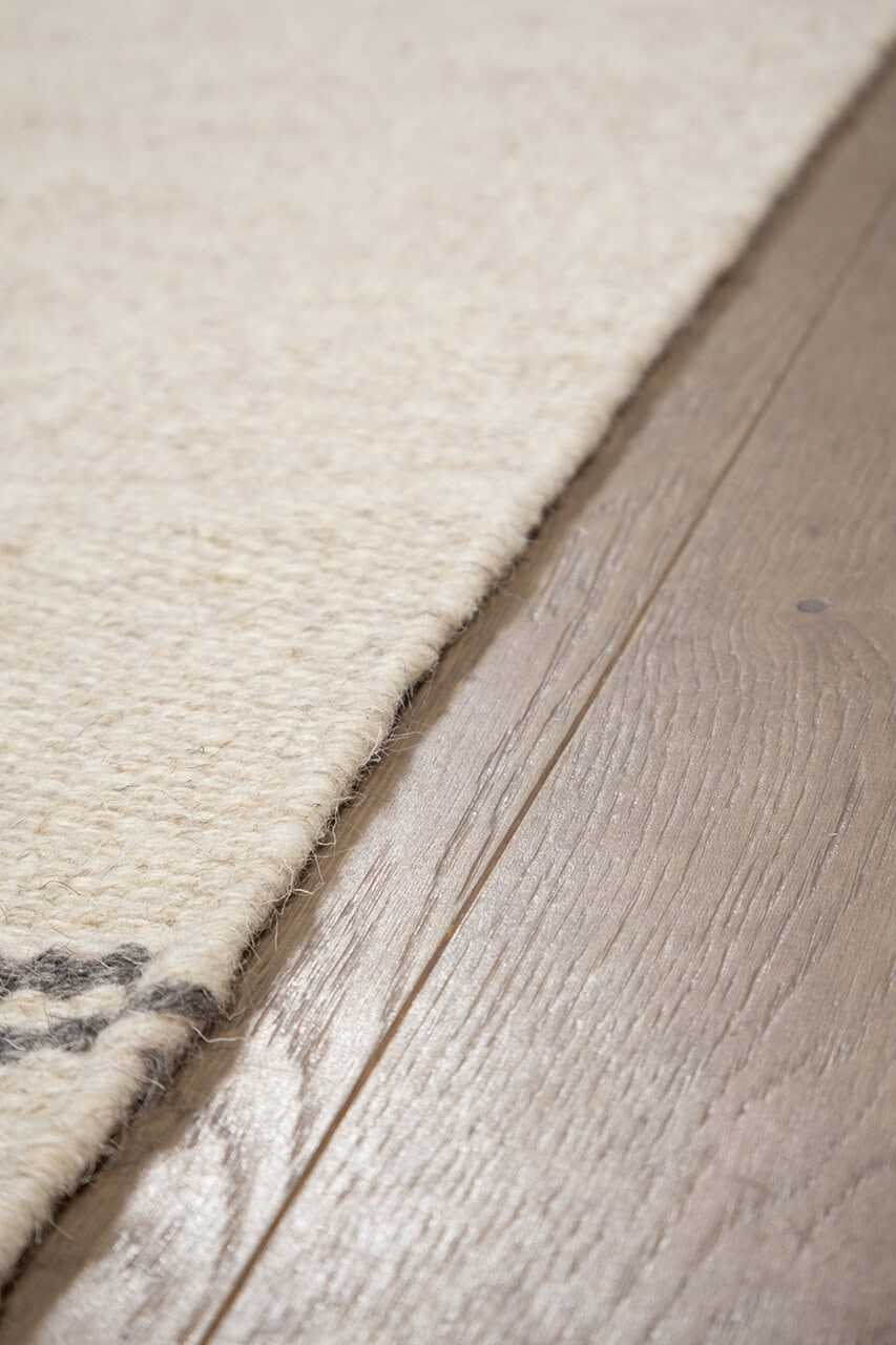 WOLLEN DHURRIE BEIGE