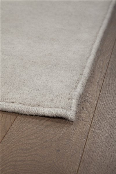 Tappeto Moderno in Lana e Cotone - Clay 9 - Beige/Grigio - CarpetLiving