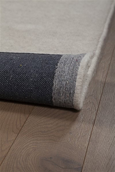 Tappeto Moderno in Lana e Cotone - Clay 9 - Beige/Grigio - CarpetLiving