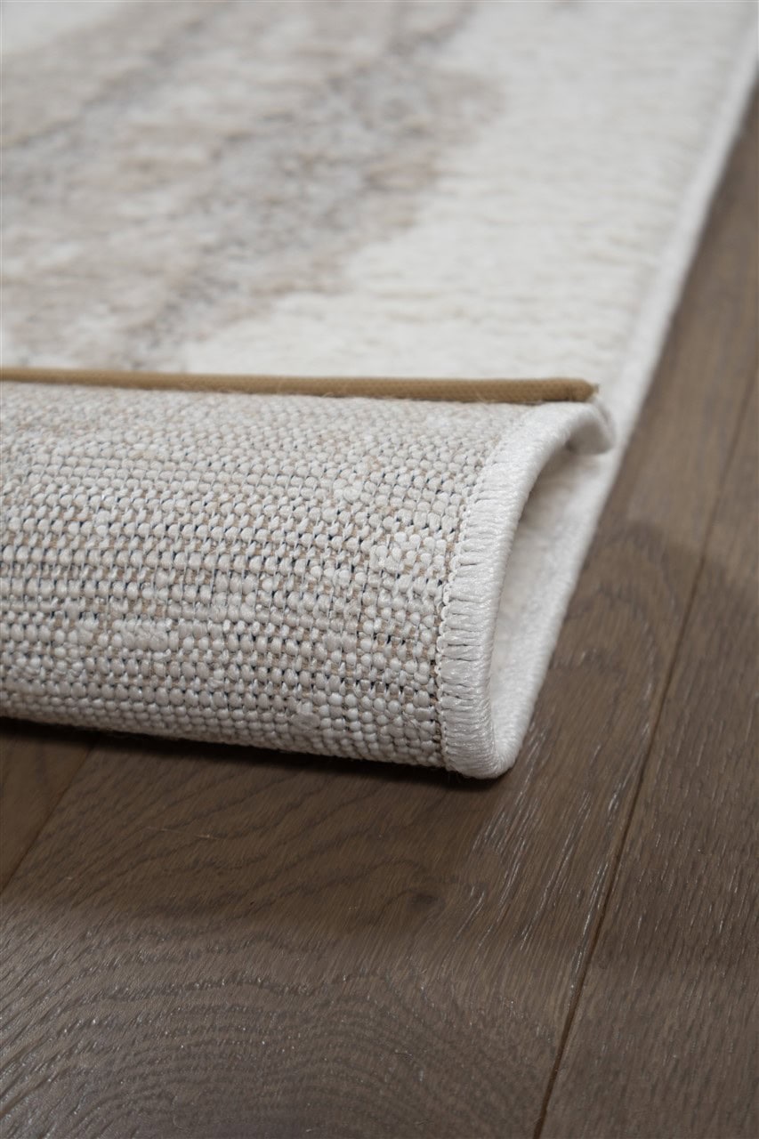 Tappeto Premium Moderno PURO Avorio - Design Contemporaneo - Ideale per Soggiorno e Camera da Letto - CarpetLiving