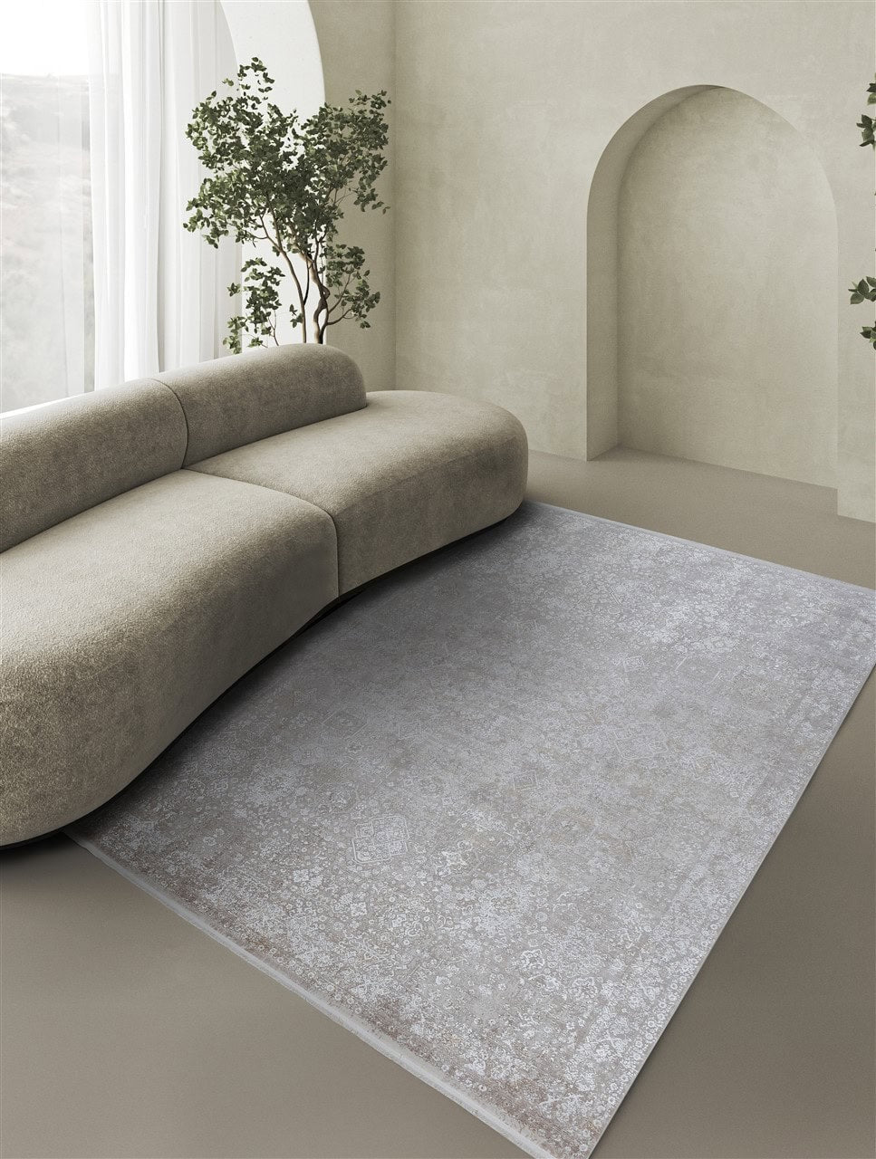 Tappeto Moderno Premium - KENNEDY S BEIGE/CREAM - Beige, Crema - Design Contemporaneo
