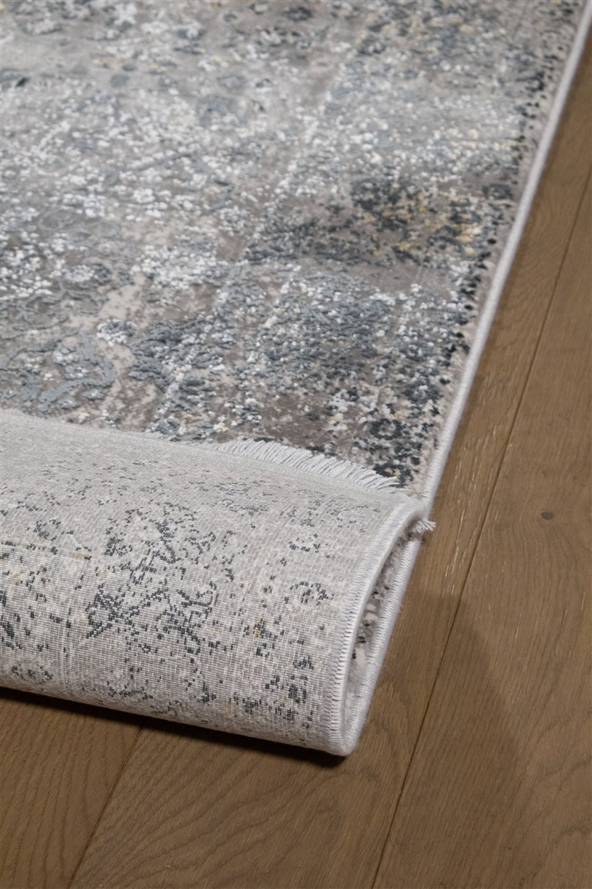 Premium Modern Rug - KENNEDY S CREAM ANTHRACITE - Cream, Anthracite - Contemporary Design