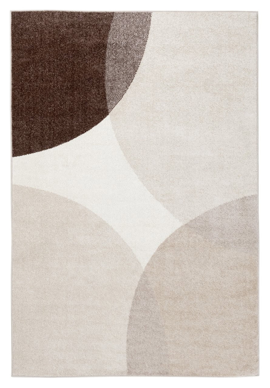 Tappeto Moderno NEMO CIRCLES MULTI NATURAL - CarpetLiving