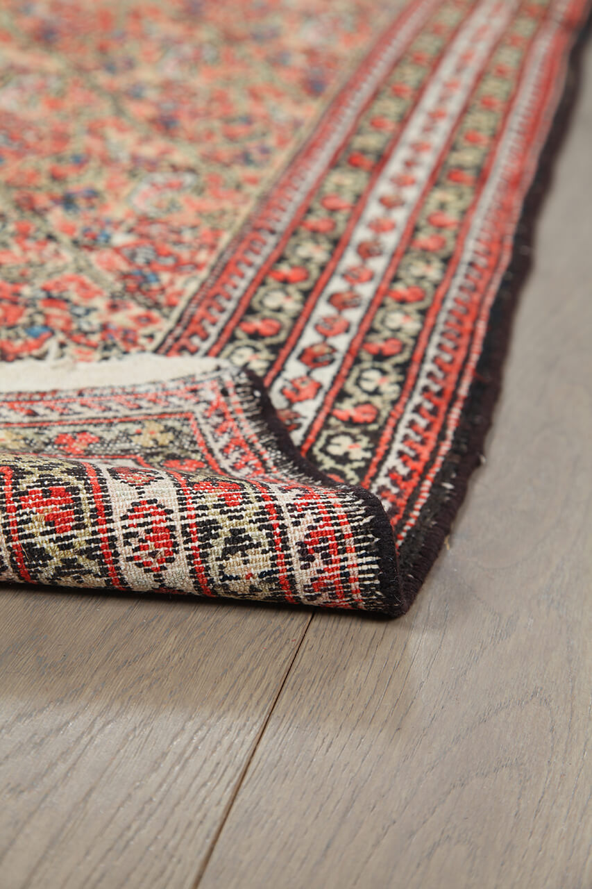 Authentic Antique Persian Malayer Rug | Hand-Knotted 193x127cm