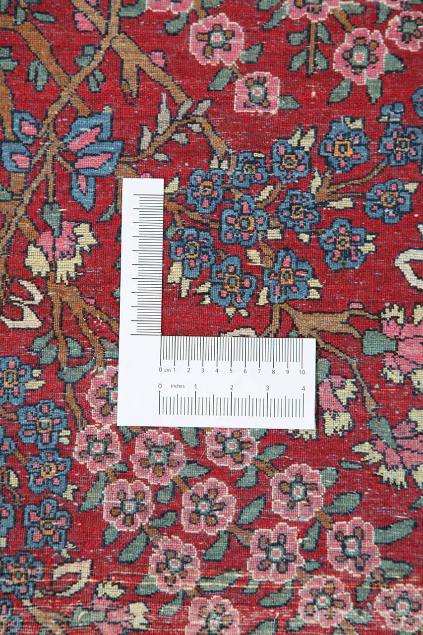 Authentic Antique Persian Isfahan Rug | Hand-Knotted 210x135cm