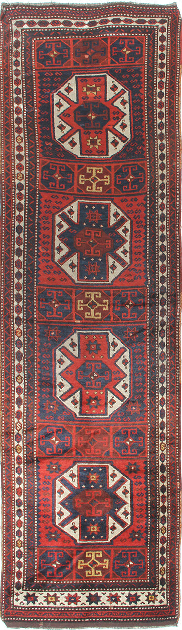 Authentic Antique Anatolian Rug | Hand-Knotted 440x115cm