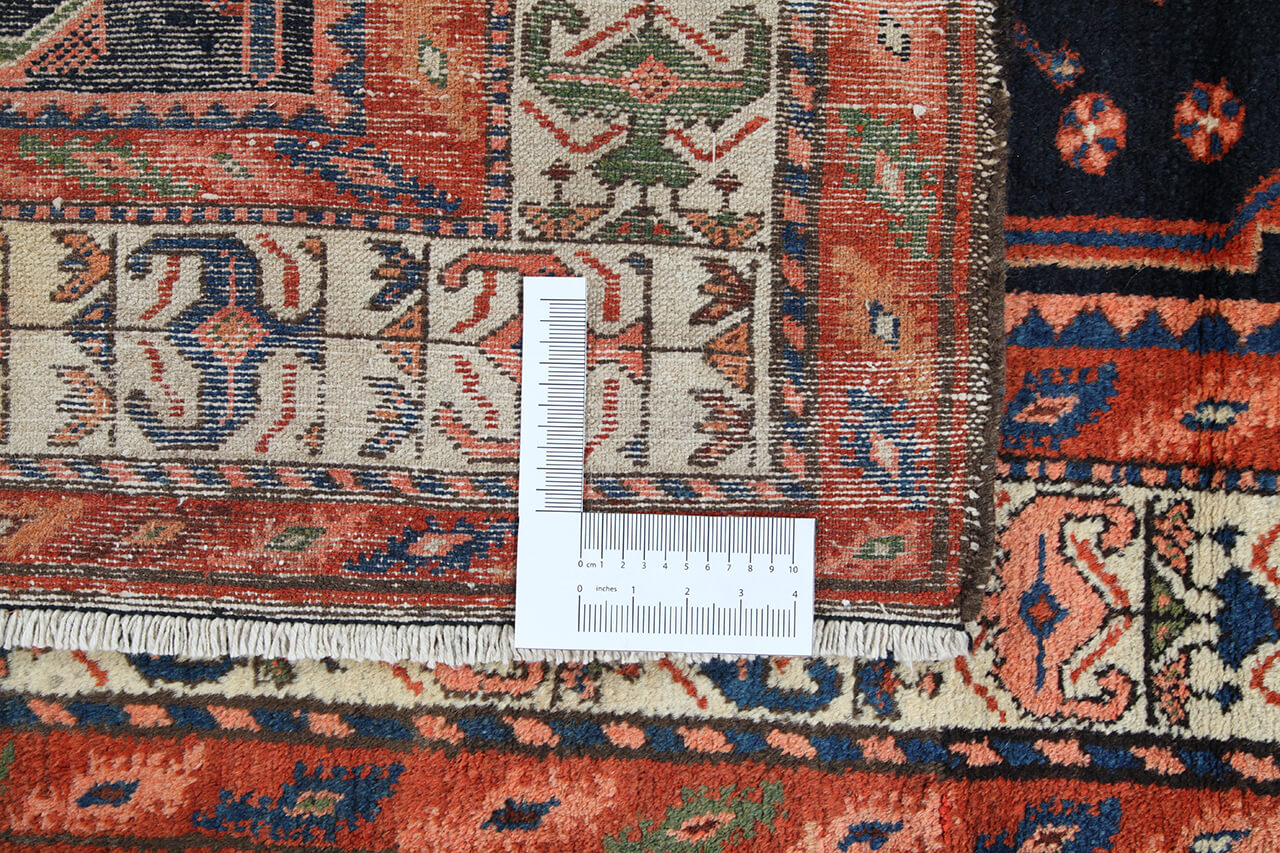Authentic Antique Persian Malayer Rug | Hand-Knotted 186x132cm