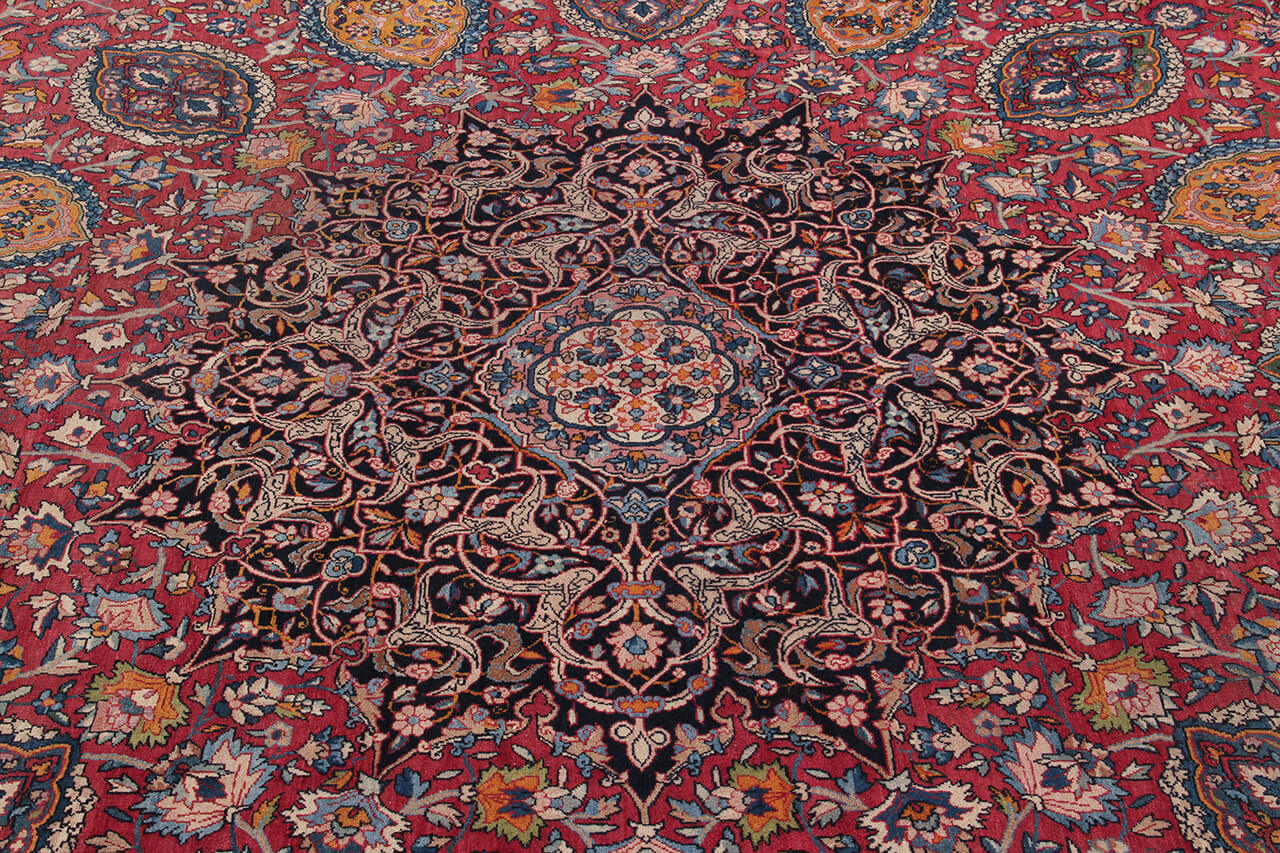Authentic Antique Persian Kerman Rug | Hand-Knotted 572x345cm