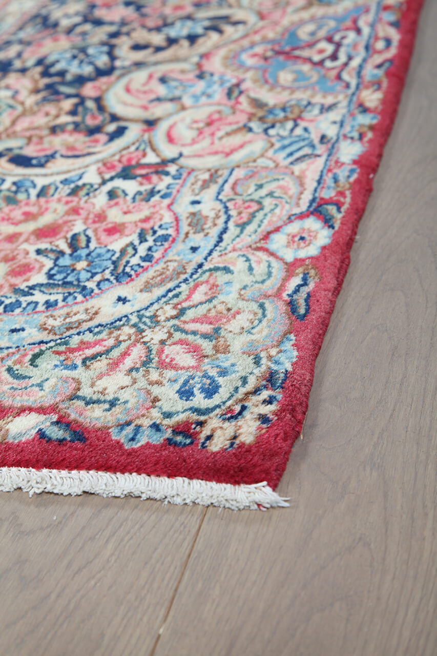 Tappeto Kerman Antico Persiano Autentico | Annodato a Mano 385x300cm