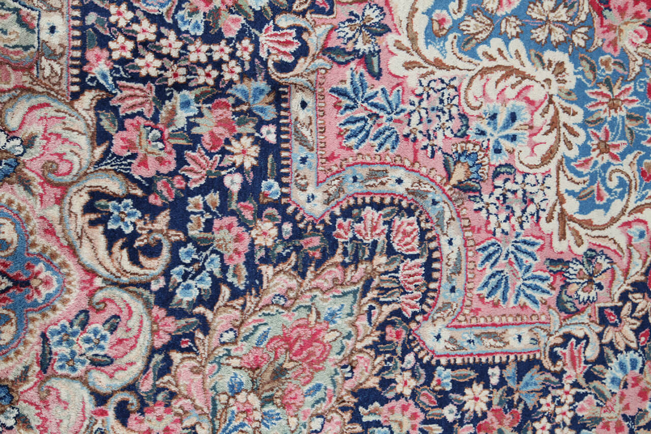 Tappeto Kerman Antico Persiano Autentico | Annodato a Mano 385x300cm