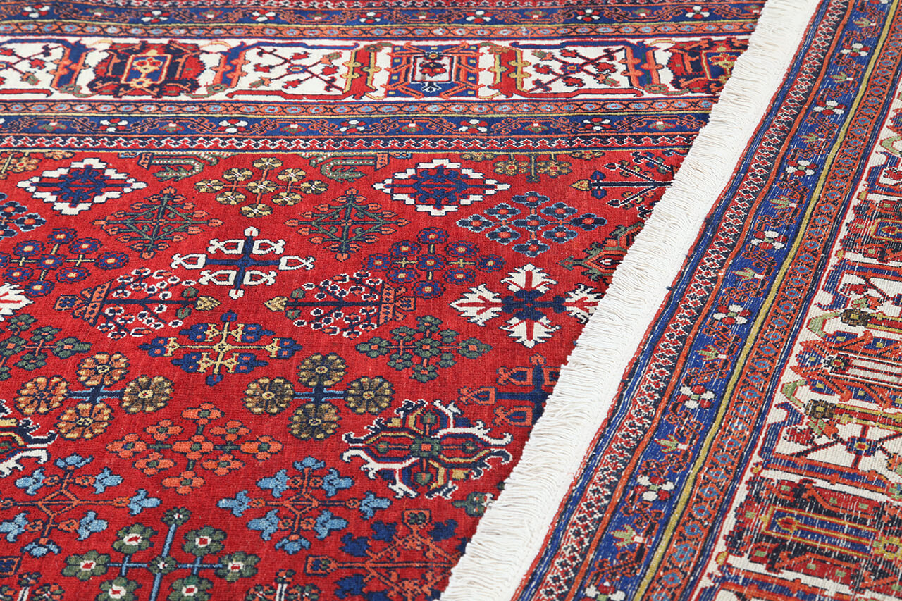 Authentic Antique Persian Meime Rug | Hand-Knotted 304x218cm