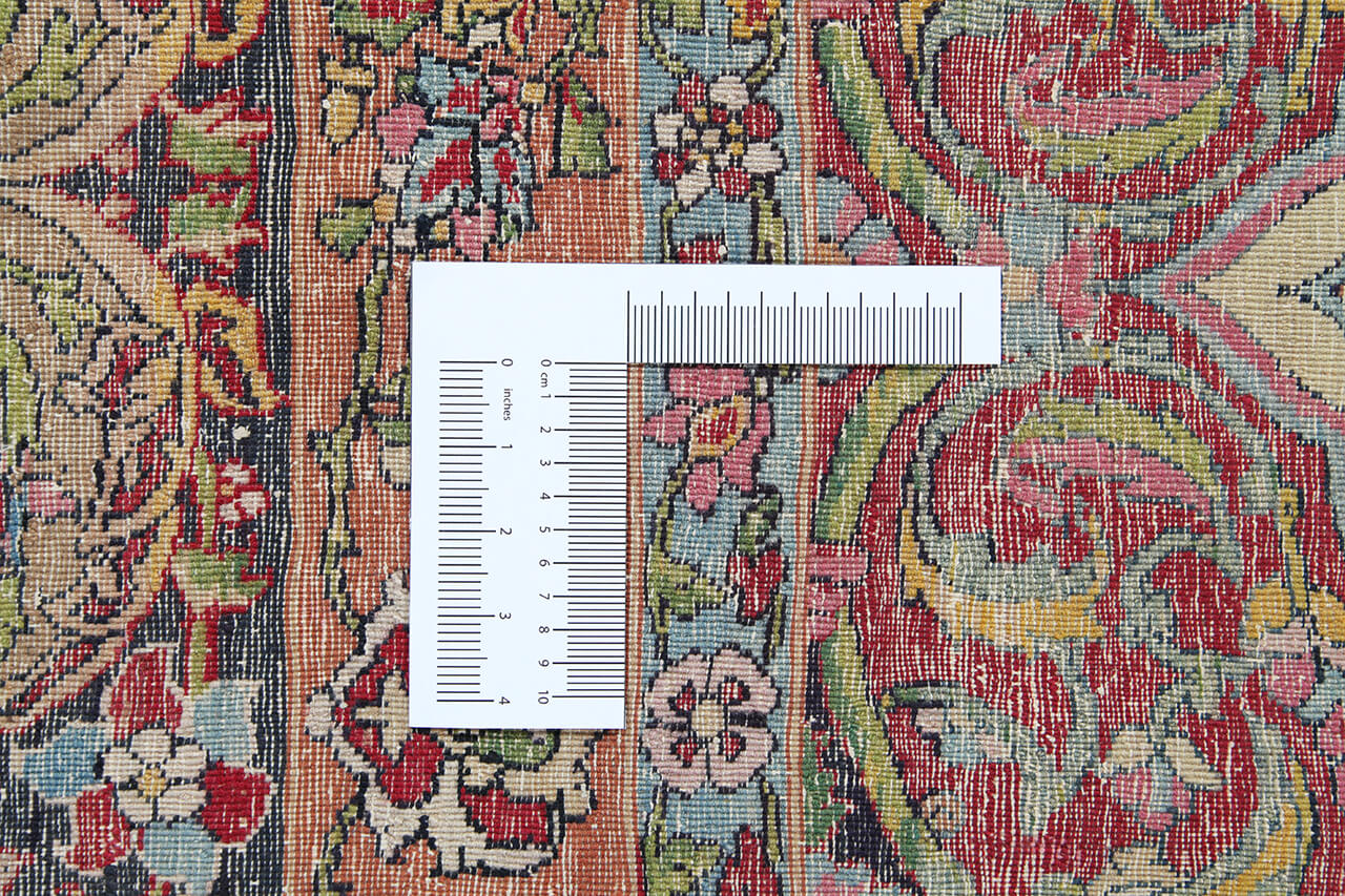 Tappeto Kerman Antico Persiano Autentico | Annodato a Mano 410x300cm