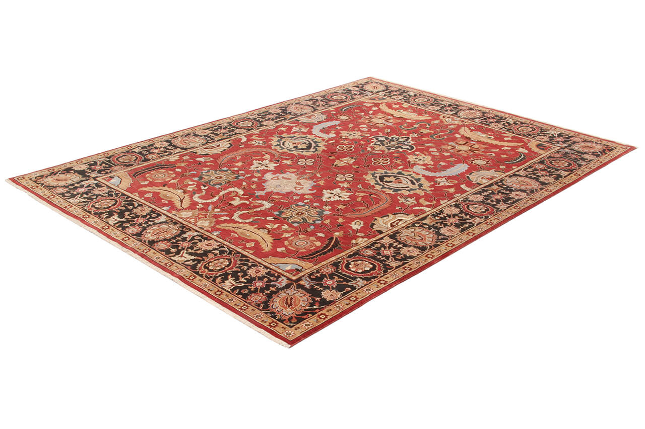 Tappeto orientale classico in lana fine, fatto a mano 240x170cm
