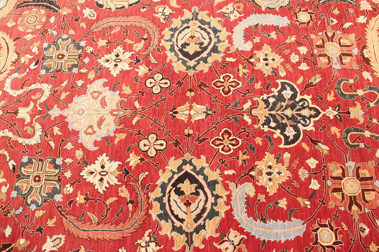 Tappeto orientale classico in lana fine, fatto a mano 240x170cm