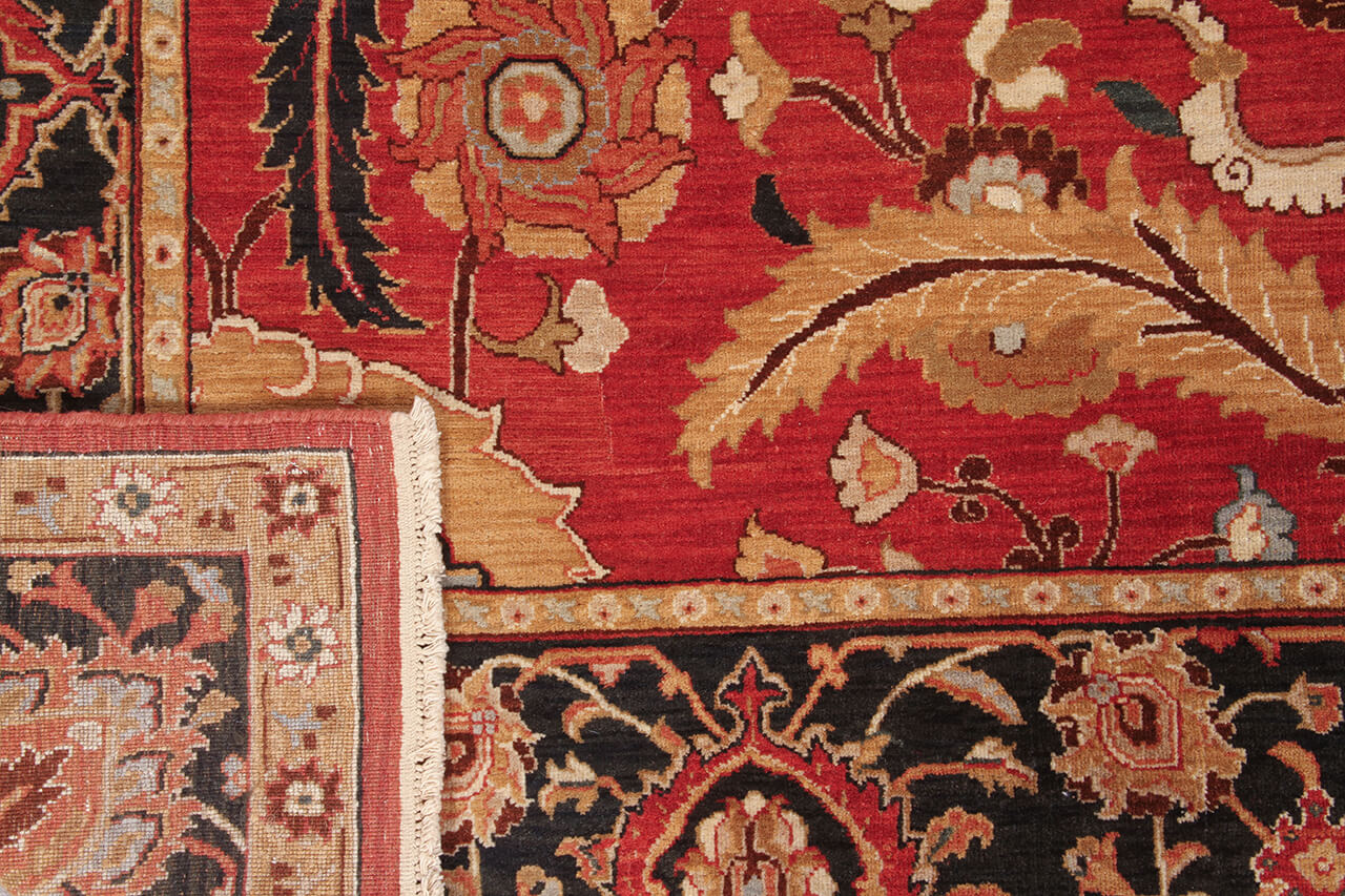 Tappeto orientale classico in lana fine, fatto a mano 240x170cm