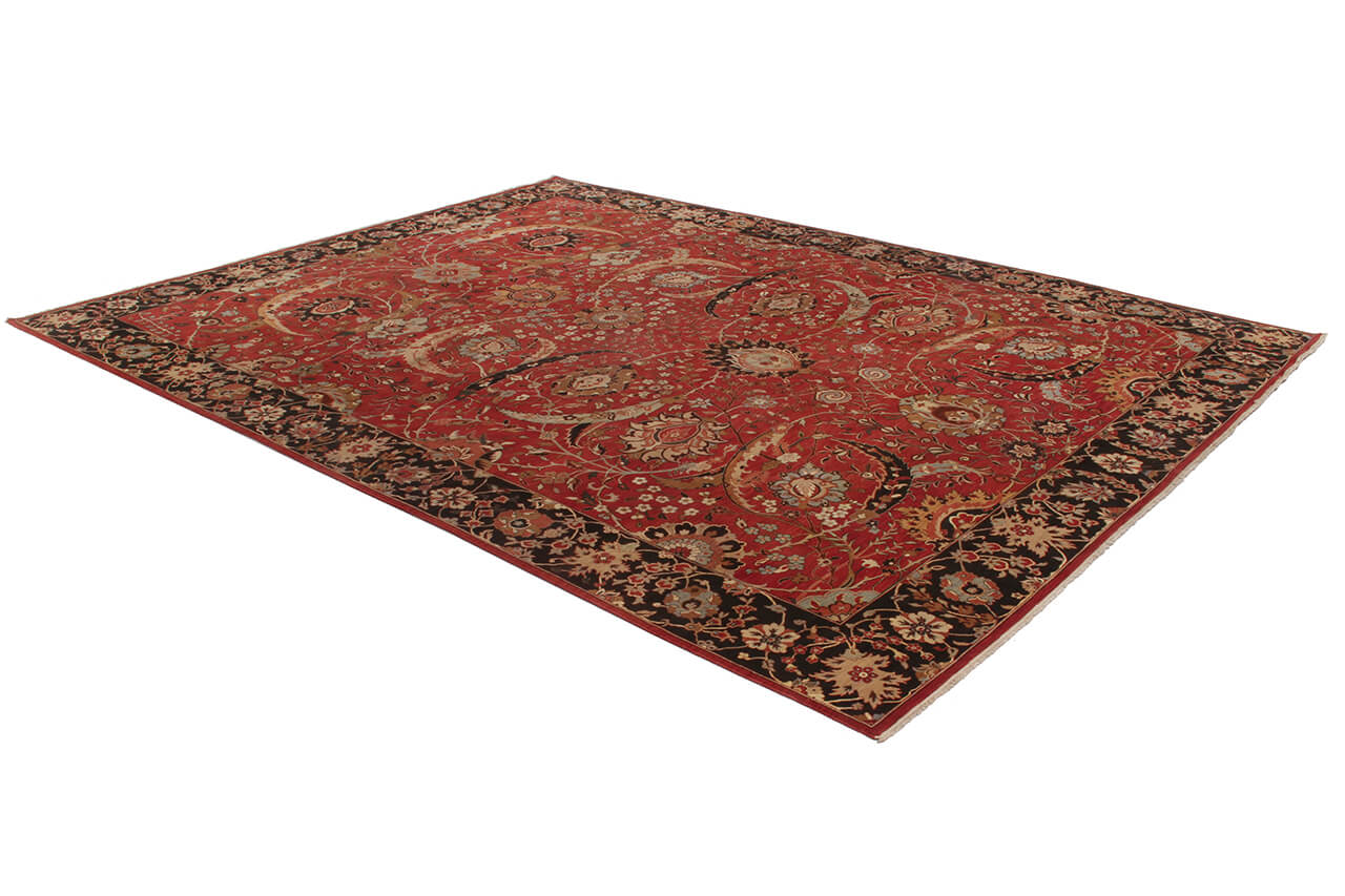Tappeto orientale classico in lana fine, fatto a mano 280x200cm