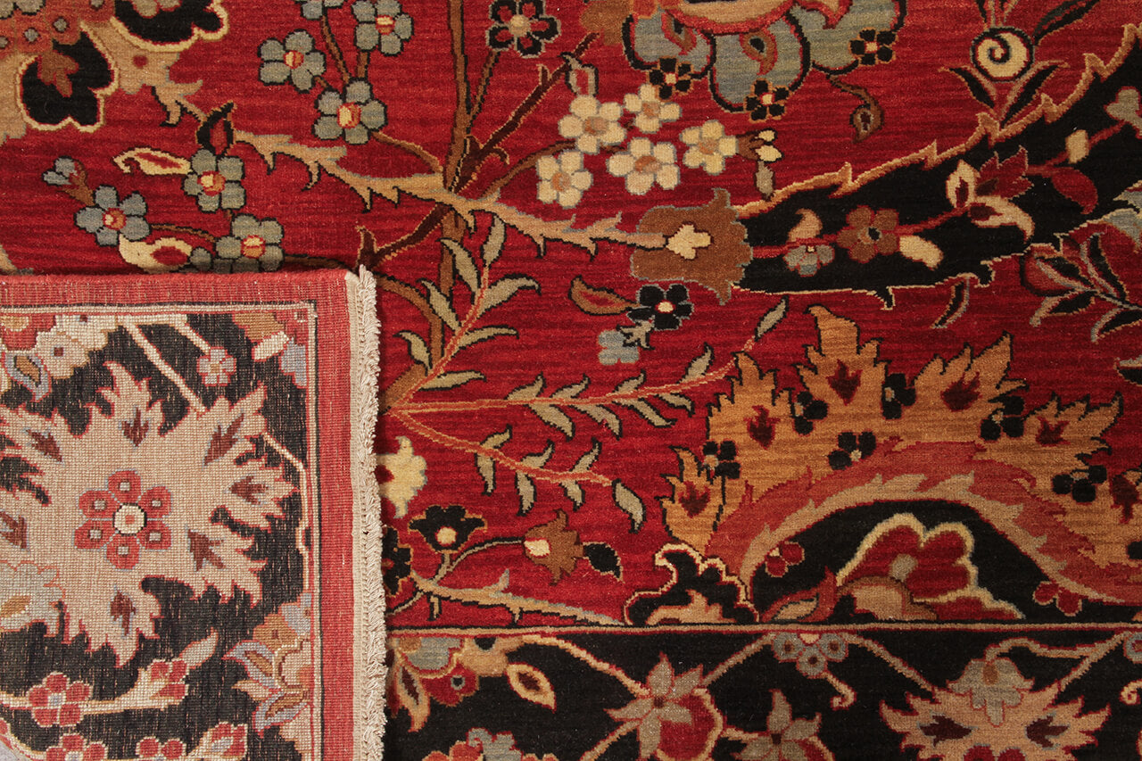 Tappeto orientale classico in lana fine, fatto a mano 280x200cm
