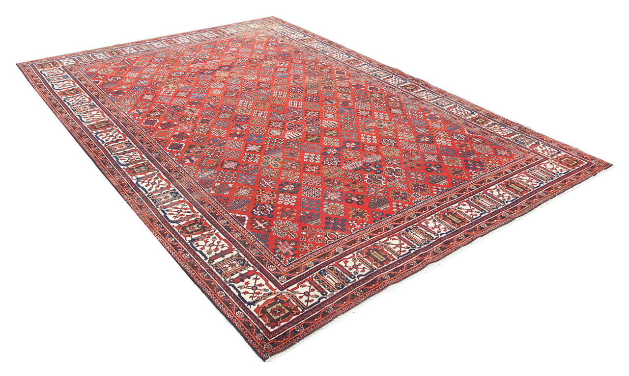 Authentic Antique Persian Meime Rug | Hand-Knotted 330x228cm