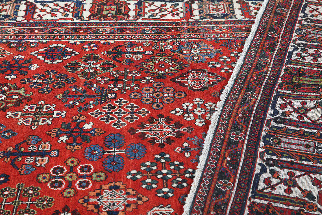 Authentic Antique Persian Meime Rug | Hand-Knotted 330x228cm