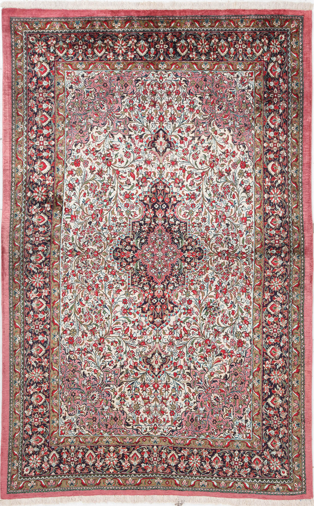 Persian Qum Silk Rug 208_131 cm