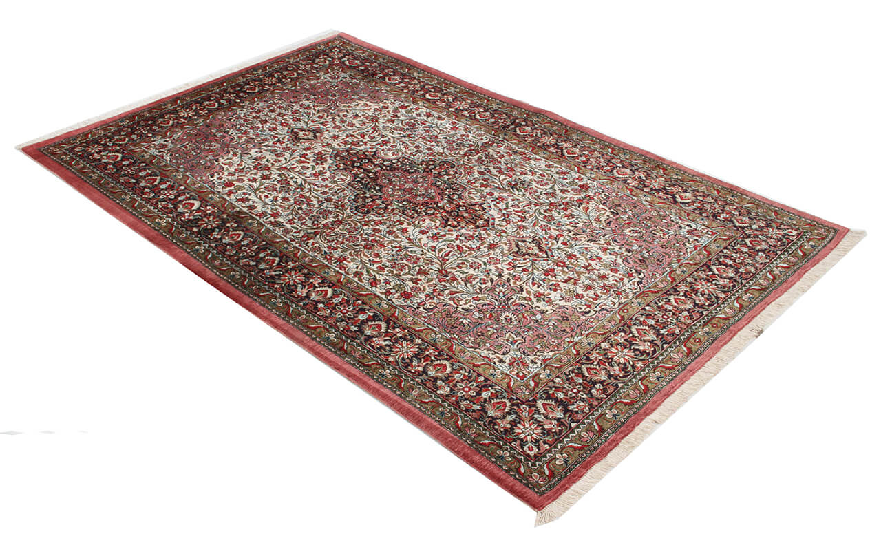 Persian Qum Silk Rug 208_131 cm