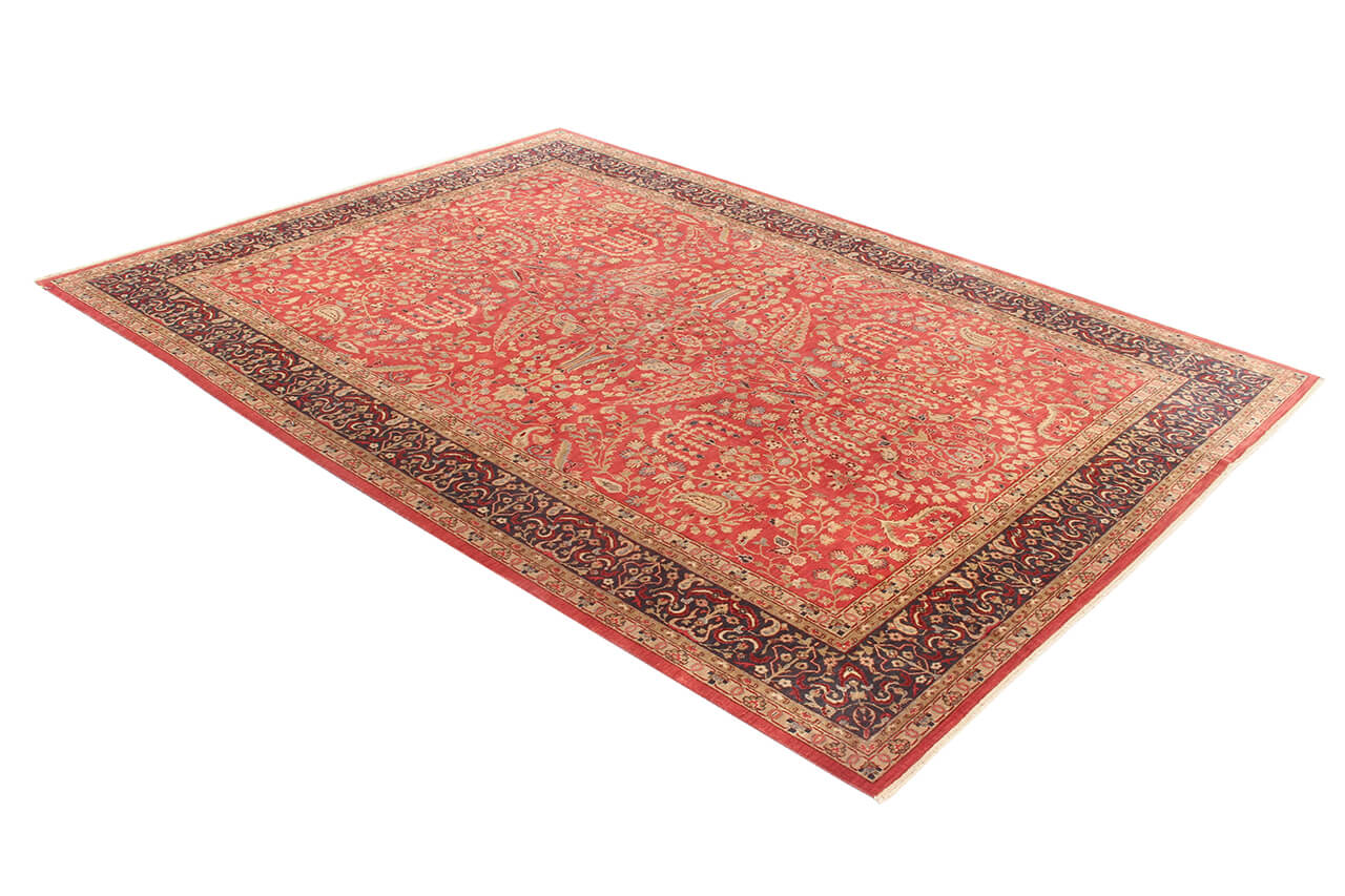 Tappeto orientale classico in lana fine, fatto a mano 280x200cm