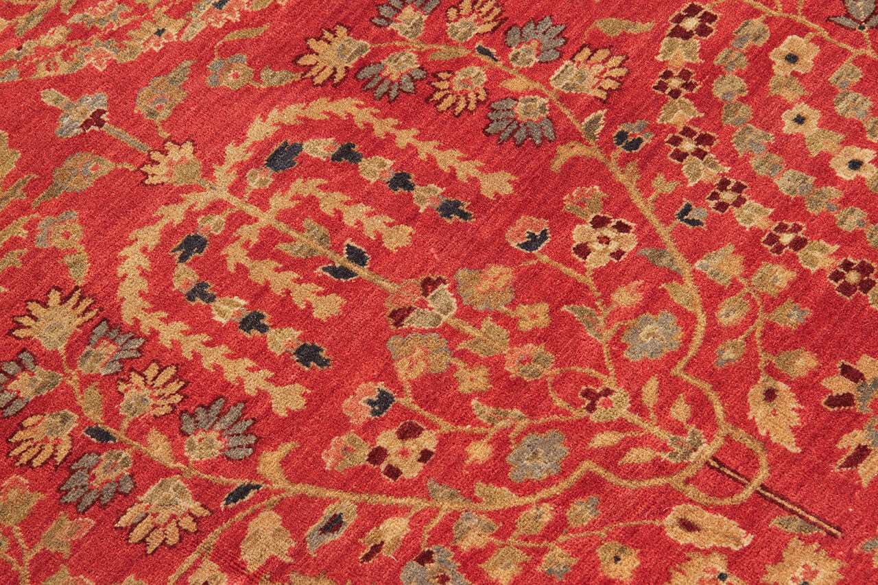 Tappeto orientale classico in lana fine, fatto a mano 280x200cm