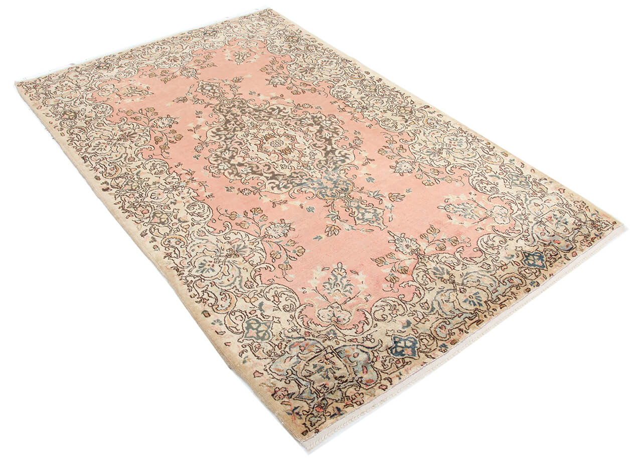 Tappeto Kerman Antico Persiano Autentico | Annodato a Mano 210x133cm