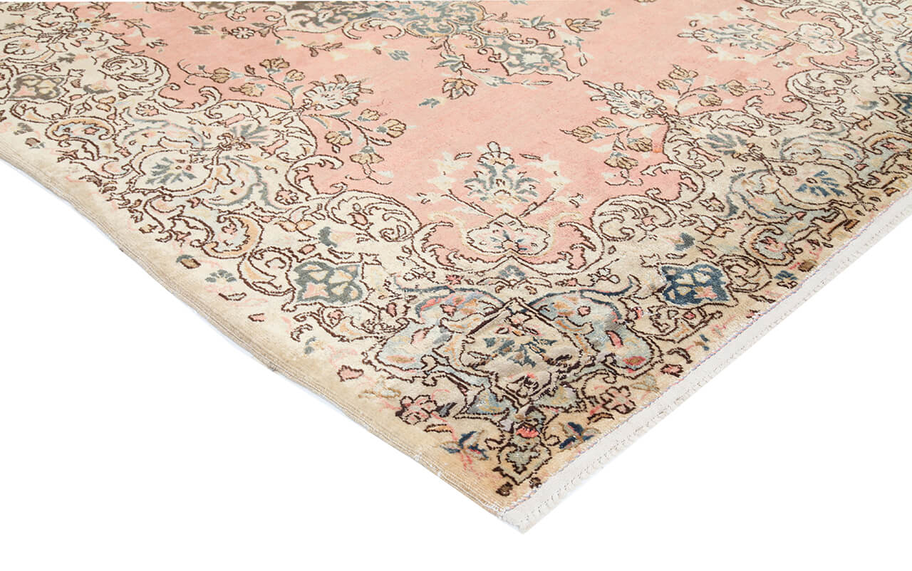 Tappeto Kerman Antico Persiano Autentico | Annodato a Mano 210x133cm