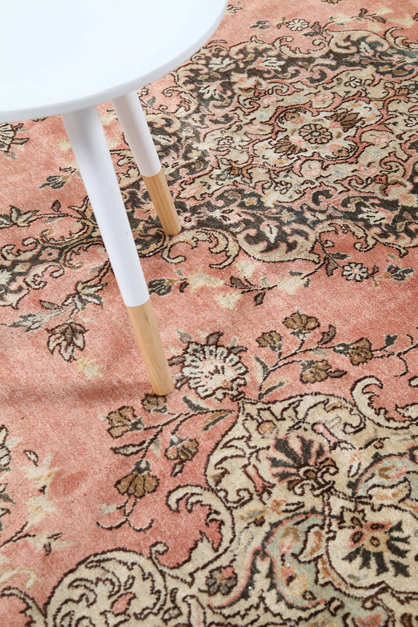 Tappeto Kerman Antico Persiano Autentico | Annodato a Mano 210x133cm