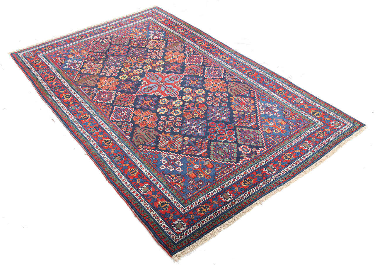 Authentic Antique Persian Meime Rug | Hand-Knotted 205x135cm