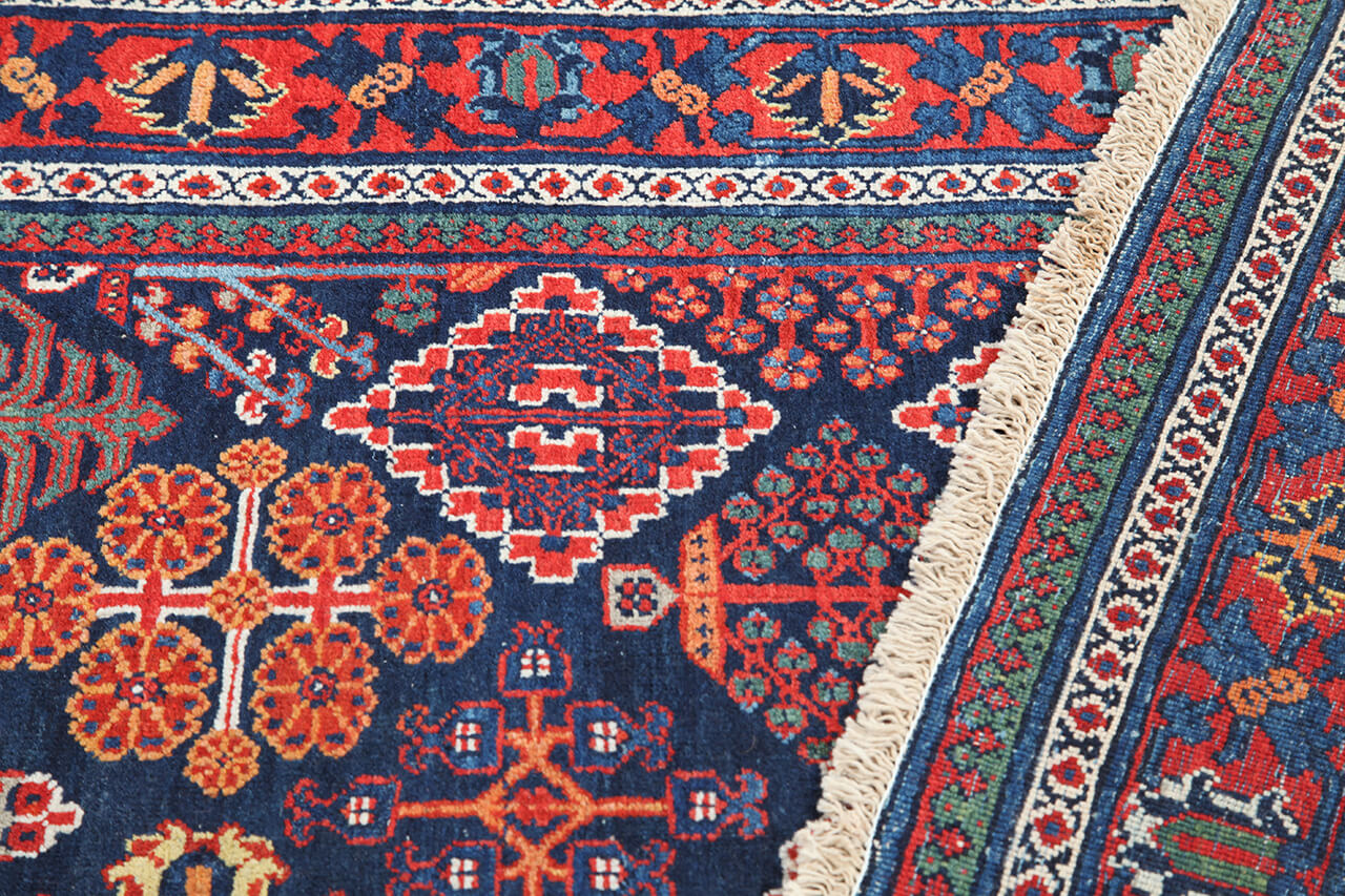 Authentic Antique Persian Meime Rug | Hand-Knotted 205x135cm