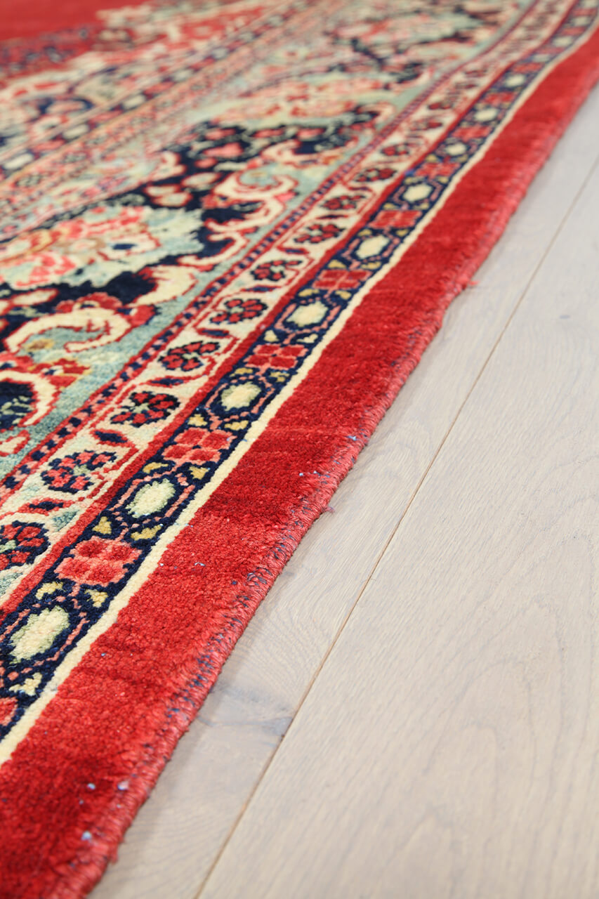 Authentic Antique Persian Mahal Rug | Hand-Knotted 439x323cm