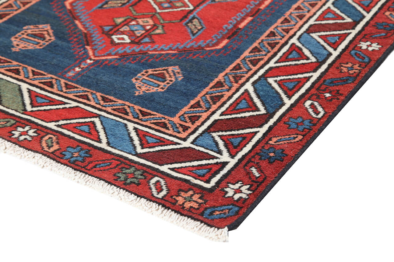 Authentic Antique Persian Malayer Rug | Hand-Knotted 390x87cm